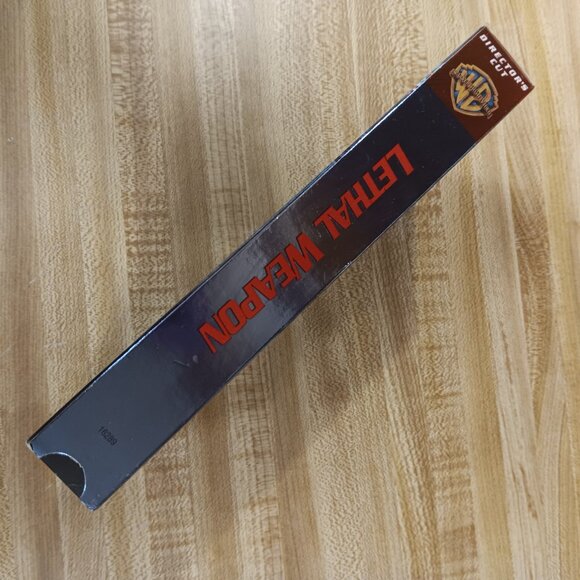 Lethal Weapon 1987 Director’s Cut VHS Richard Donner Mel Gibson Danny Glover VTG - Picture 3 of 8